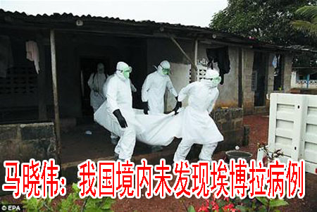 马晓伟：我国境内未发现埃博拉病例