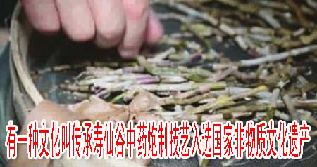 有一种文化叫传承寿仙谷中药炮制技艺入选国家非物质文化遗产