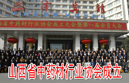 山西省中药材行业协会成立
