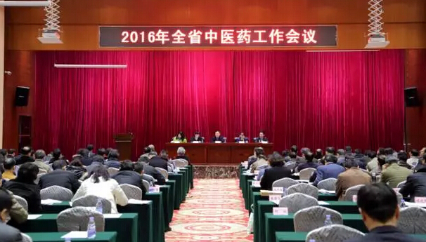 2016年全省中医药工作会议召开