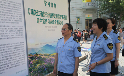 黑龙江启动野生药材资源保护条例宣传月活动