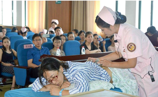 湖北省荆门市中医质量控制中心举办中医护理技术培训